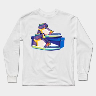 Sneaker WPAP Pop Art Long Sleeve T-Shirt